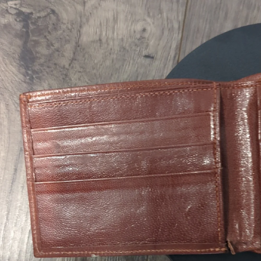 Jaguar Brown Genuine Leather Wallet